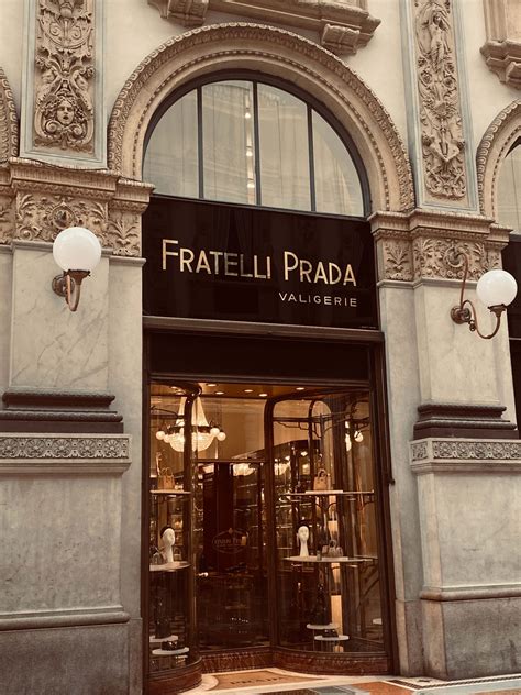 history of Prada store